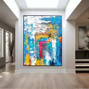 Venta Caribbean Dreaming ORIGINAL Pintura Abstracta 60H X 48" $99,999 Ahora $49,995 - Imagen 1 de 14