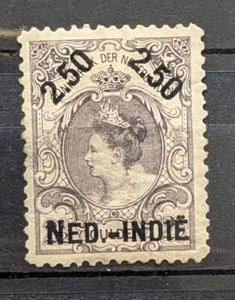 Indes orientales néerlandaises 1900 Help issue MLH gomme tonique catv 85 - Photo 1/2