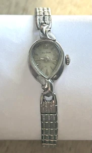 Orologio Vintage Bulova M6 Meccanico Donna a Goccia 10K RGP 22 Jewels Funzionante - Foto 1 di 6