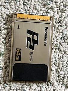 Panasonic AJ-P2E064XG 64GB P2 E-Series Memory Card  - Picture 1 of 2