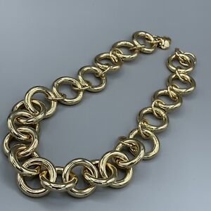 J Crew Gold Tone Chain Necklace 1-757