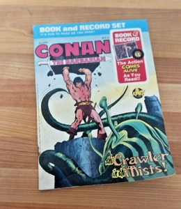 Conan the Barbarian: The Crawler in the Mist - Book and Vinyl Record 45 RPM - Picture 1 of 6