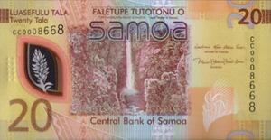 SAMOA 20 TALA 2023 P-49 UNC - Picture 1 of 2