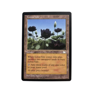 Magic the Gathering MTG Lotus of Vale Weatherlight Reserved List - Picture 1 of 2