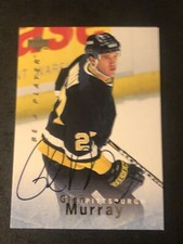 1995-96 Upper Deck Be a Player Auto Glen Murray #S144 Auto