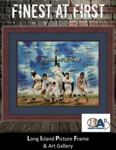 Finest at First Baseball Greatest First Basemen signiertes Foto maßgeschneiderter Rahmen MAB I - Bild 1 von 11