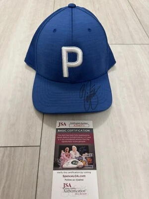 Rickie Fowler Signed Autograph Official Puma Blue Golf Hat PGA Superstar JSA HOT - Image 1 of 2