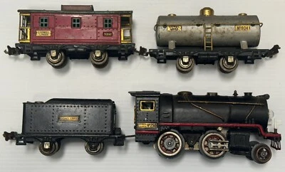 🚂Vintage Lionel Lines 258 Steam Engine Locomotive + Back & 804, 807, For Parts - Image 1 of 4
