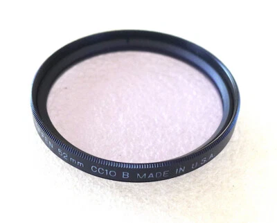 52mm TIFFEN CC10 B Filter - Color Correction - NEW - Image 1 of 3