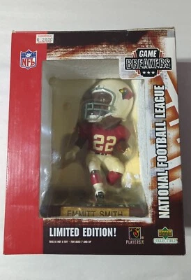 2003 EMMITT SMITH ARIZONA CARDINALS NFL GAME BREAKERS ACTION FIGURE UPPER DECK - Imagem 1 de 3