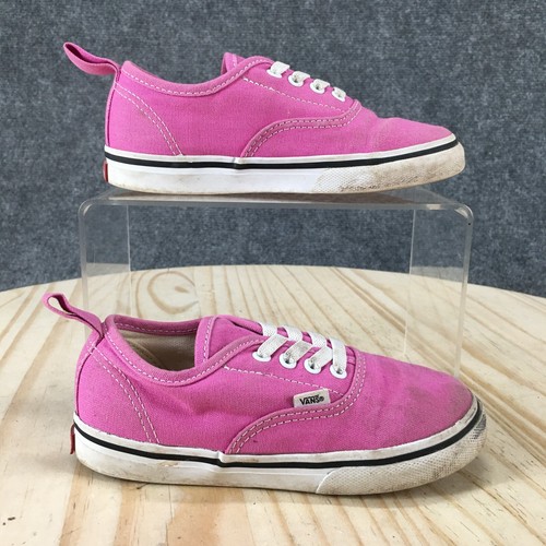 Scarpe Vans bambini bambino 10 fuori muro sneakers casual ballerine tela rosa