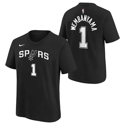 San Antonio Spurs Top Kinder Nike Top - Wembanyama - Neu