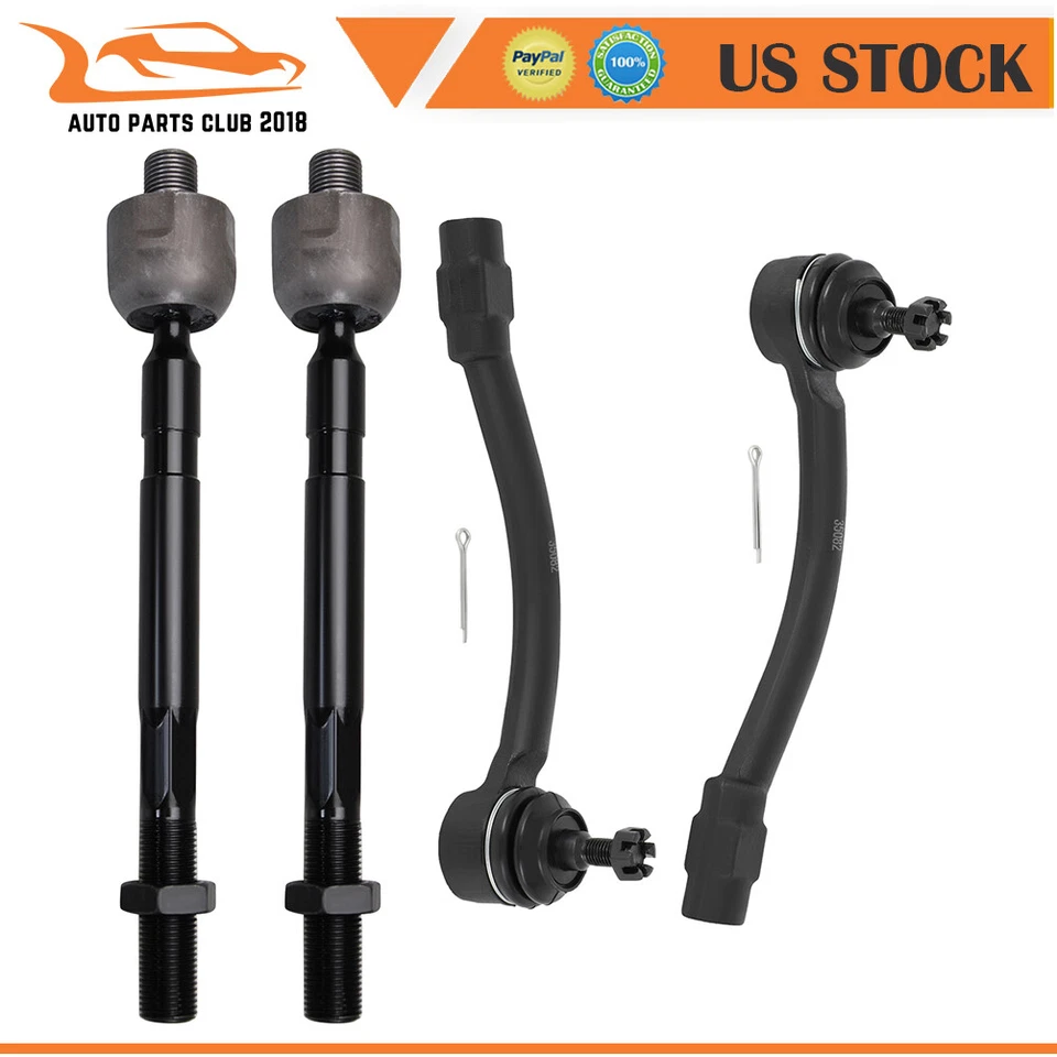 Front Tie Rod End Steering Fits 2013-2016 Hyundai Elantra 12-17 Hyundai Veloster - Image 1 of 4