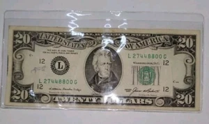 1985 $20 Twenty Dollar Federal Reserve Note - San Francisco “L” - L 27448800 G - Picture 1 of 8