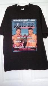 Camiseta de boxeo vintage 15 de octubre de 2005 Sergio Mora vs Peter Manfredo Jr. talla XL - Imagen 1 de 4