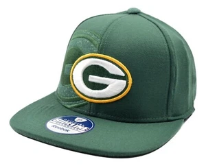 Green Bay Packers Reebok NFL Dual Threat Stretch Fit Football Cap S/M L/XL - Picture 1 of 5