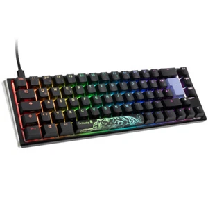 Ducky One 3 Classic Black/White SF Gaming Tastatur, RGB LED - MX-Brown - Bild 1 von 10