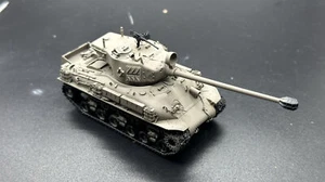 Homemade 1/72 WWII U.S. Army Super Sherman Tank Painted Finished Model - Picture 1 of 10