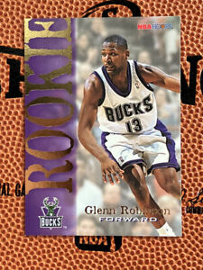 1994-95 NBA Hoops Rookie Card Glenn Robinson #349 RC Bucks