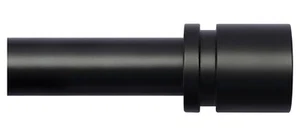 Byondeth Curtain Rods for Windows 16 to 144 Inches Adjustable Length 1 Inch Dia - Picture 1 of 10