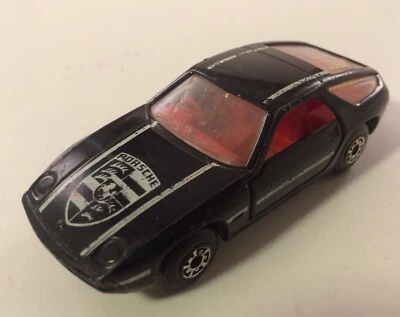 Vintage 1979 Matchbox Lesney Superfast # 59 Black Porsche 928 Diecast Car - RARE - Image 1 of 4