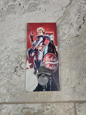 Fallout Nuka Cola Girl Wall Mount Bottle Opener. - Image 1 of 2