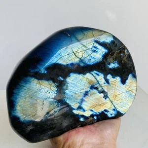 Natural Labradorite Quartz Crystal Freeform Mineral Specimen Healing 2240g - Picture 1 of 13