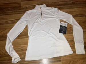 Pittsburgh Steelers All Sport Couture Damen Viertel Reißverschluss Qualität Gr. S - Bild 1 von 6
