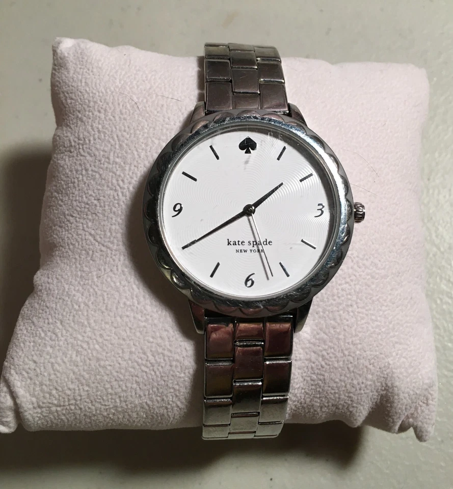 Kate Spade Women's Metro Scallop Stainless Steel Bracelet Watch 38mm KSW1493