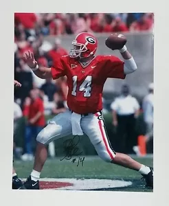 David Greene Georgia Bulldogs Autographed 11x14 Photo picture 2002 SEC MVP - Picture 1 of 2
