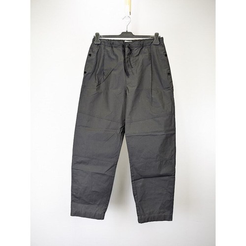 Bottega Veneta Pantalone tecnico rivestito da bagno nero nuovo con etichetta 48