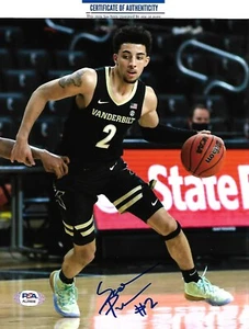 SCOTTIE PIPPEN JR signed VANDERBILT 8X10 photo (LAKERS) w/ COA PSA AL29808 - Picture 1 of 1