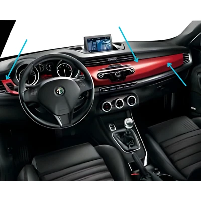 Alfa Romeo Giulietta (2010-2014) Dashboard Cover Trim Kit (Red) 50903510 RHD - image 1 of 4