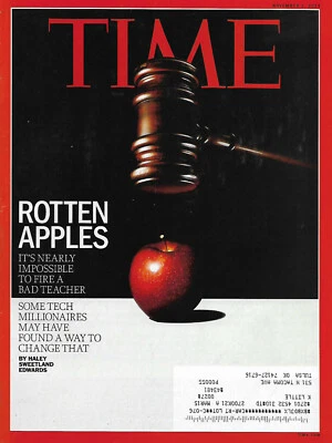 Time Magazine Nov. 3 2014 Taking on Teacher Tenure Taylor Swift Mick Fleetwood - Image 1 of 2