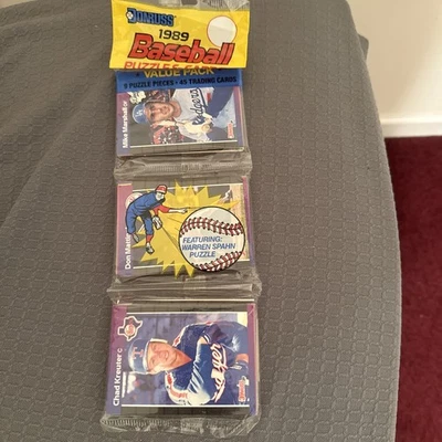 Donruss Rack Pack 1989 - 45 tarjetas. RC Griffey, Jr. R. Johnson, C. Schilling Foto 1 de 3