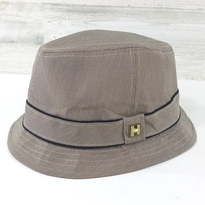 SOMBRERO FEDORA PETER GRIMM EN COLOR TOSTADO PARA HOMBRE TALLA XXL PATRÓN PATA DE GALLO *USADO EN EXCELENTE ESTADO*... Foto 1 de 4
