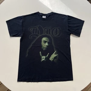 Camiseta vintage Ronnie James Dio Band para hombre mediana signo de los cuernos - Imagen 1 de 9