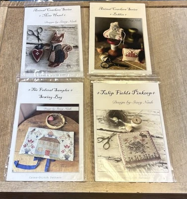 Stacy Nash Cross-Stitch Pattern Bundle - 4 Different Patterns (see Desc. ) New - Image 1 of 4