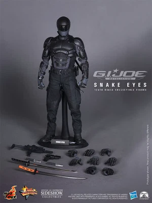 Hot Toys_G.I. Joe Retaliation Snake Eyes Militar Ninja_MMS192_USADO Foto 1 de 4