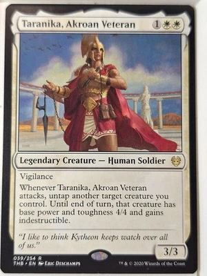 Taranika, Akroan Veteran - Theros: Beyond Death - Magic the Gathering MTG Nice! - Image 1 of 3