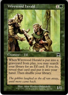 MTG Wirewood Herald #302 NearMint-MNT Magic The Gathering - Image 1 of 2