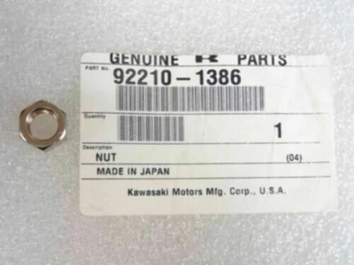 NOS Kawasaki 92210-1386 Nut KSV700 KVF650 KVF750 Brute Force ATV OEM - Image 1 of 3