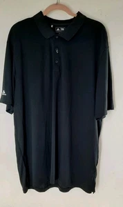 Adidas Men Black Performance Golf Polo Shirt. Size 2XL - Picture 1 of 7