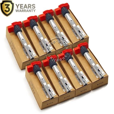 8PCS Genuine Porsche Volkswagen Engine ignition coil For Cayenne Touareg  V8 - Image 1 of 4