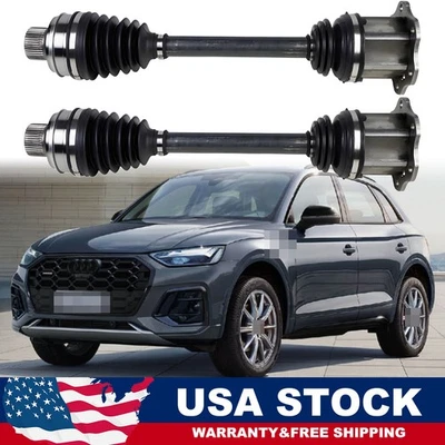 NCV23027 Front Pair CV Axle Shaft for Audi Q5 2.0L AWD 2013 2014 2015 2016 2017 - Image 1 of 4