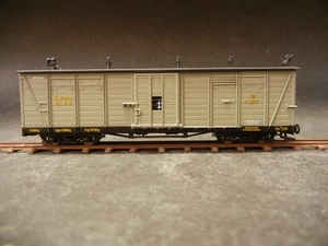 Technomodell PMT 54404 4 ejes ged. Vagón de mercancías gris K 1987, K.Sächs.Sts.E.B - Imagen 1 de 11