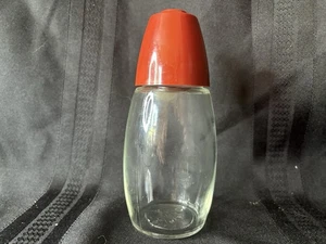 Dispensador de azúcar Gemco vintage tarro de vidrio tapa naranja quemada 6,5" - Imagen 1 de 4