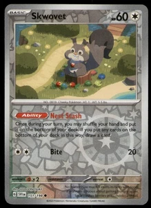 Skwovet 151/198 Reverse Holo SV01: Juego base escarlata y violeta casi nuevo - Imagen 1 de 2