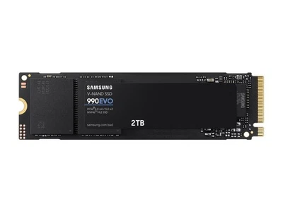 SAMSUNG 990 EVO SSD 2TB, PCIe Gen 4x4 |  Gen 5x2 M.2 2280, Speeds Up-to - Image 1 of 4