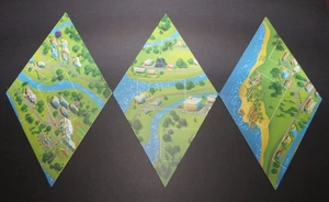 The Sims Board Game | All 3 Plumbob Board Pieces | Replacement Game Pieces - Picture 1 of 6